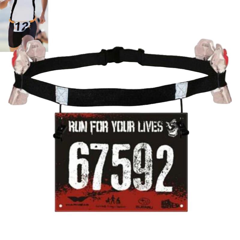Race Bib - Pas do biegania z numerem startowym,