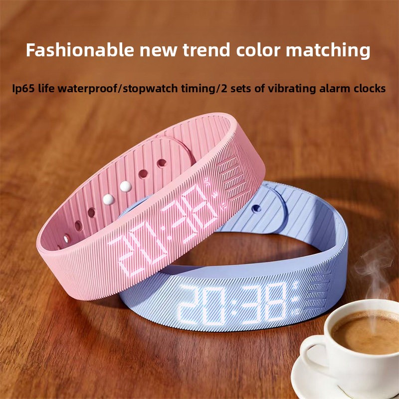 Cyfrowy budzik LED, regulowana – Running Watch recenzja i cena