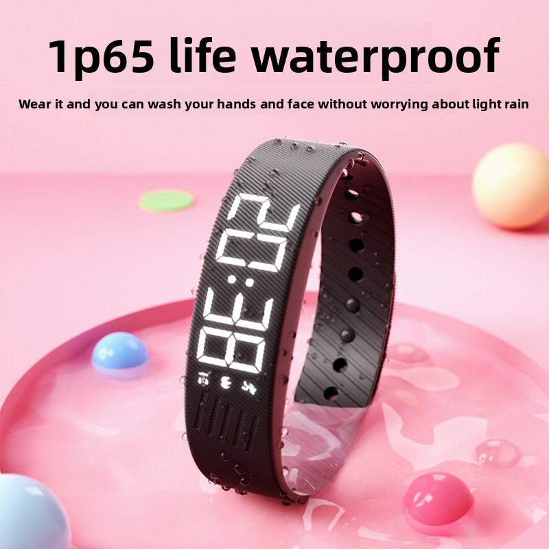 Cyfrowy budzik LED, regulowana – Running Watch recenzja i cena