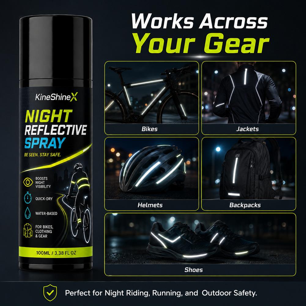 100 ml – noćny, odblaskowy spr – Running Visibility Gear recenzja i cena