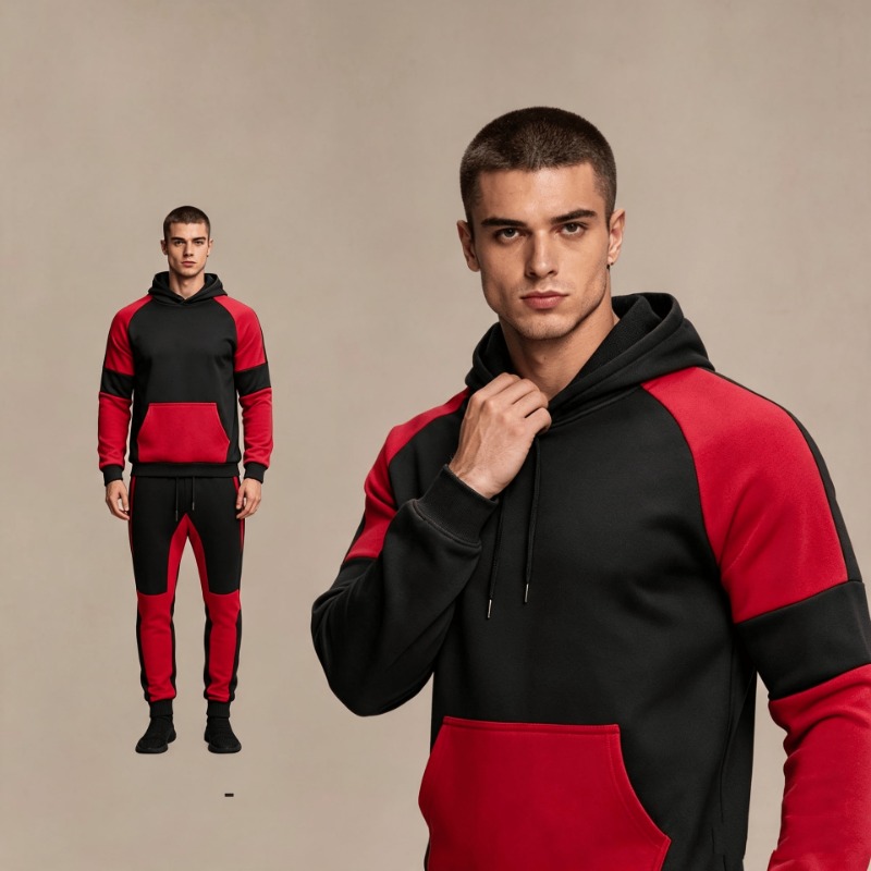 Męski zestaw: bluza z kapturem – Joggers Pants recenzja i cena